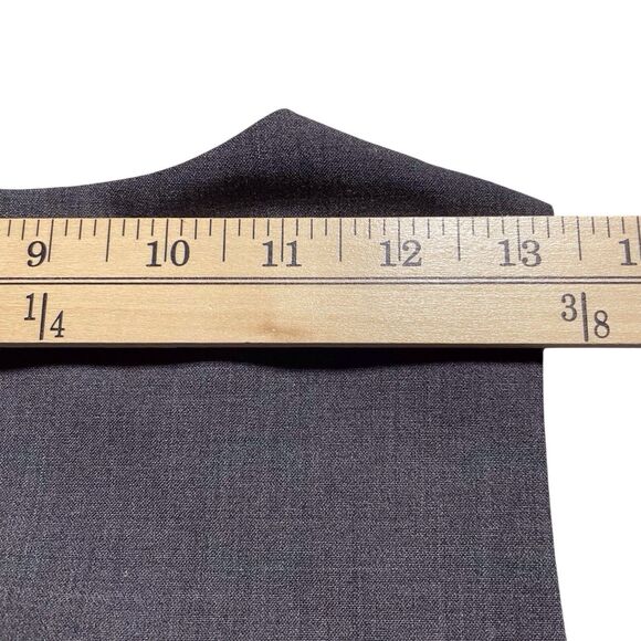 Theory Betty 2B Edition Sheath Dress Size 8 Wool Blend Gray Sleeveless EUC - Picture 10 of 15